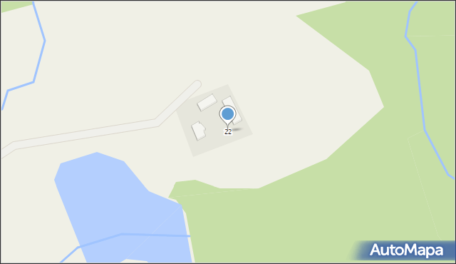 Golubie Wężewskie, Golubie Wężewskie, 22, mapa Golubie Wężewskie