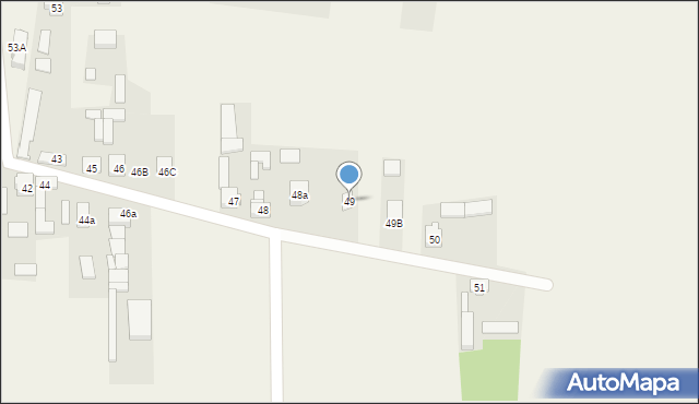 Gołuchowice, Gołuchowice, 49, mapa Gołuchowice