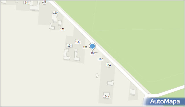 Gołuchowice, Gołuchowice, 160, mapa Gołuchowice