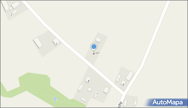 Gołuchy, Gołuchy, 6c, mapa Gołuchy