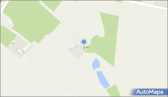 Gołyń, Gołyń, 22, mapa Gołyń