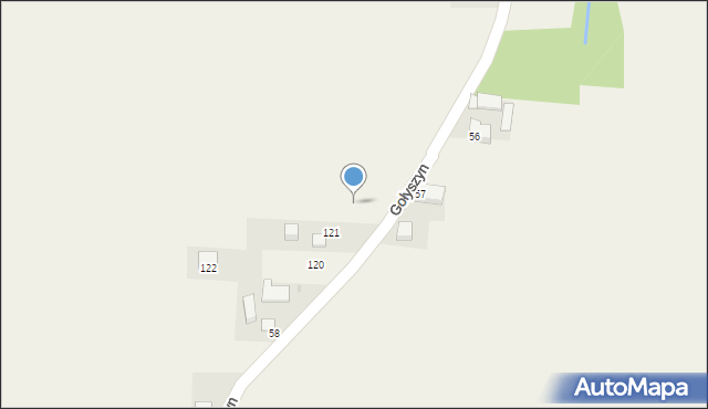 Gołyszyn, Gołyszyn, 126, mapa Gołyszyn