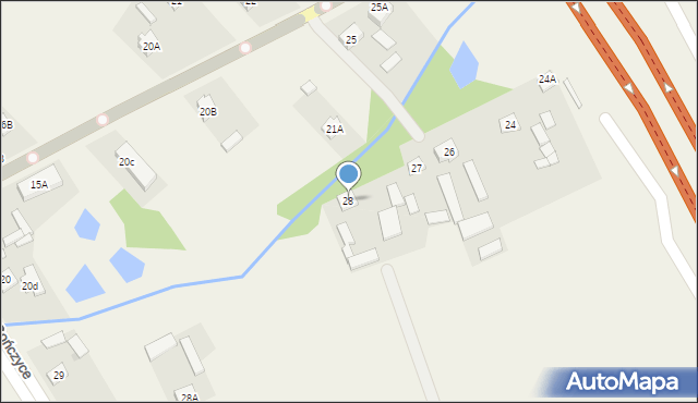 Gończyce, Gończyce, 28, mapa Gończyce