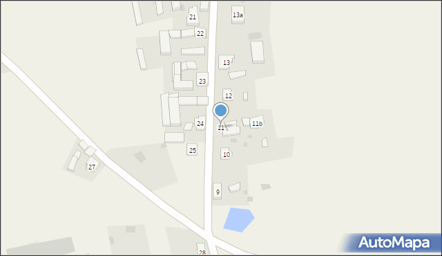 Goniembice, Goniembice, 11, mapa Goniembice