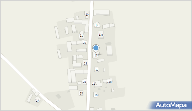 Goniembice, Goniembice, 13, mapa Goniembice