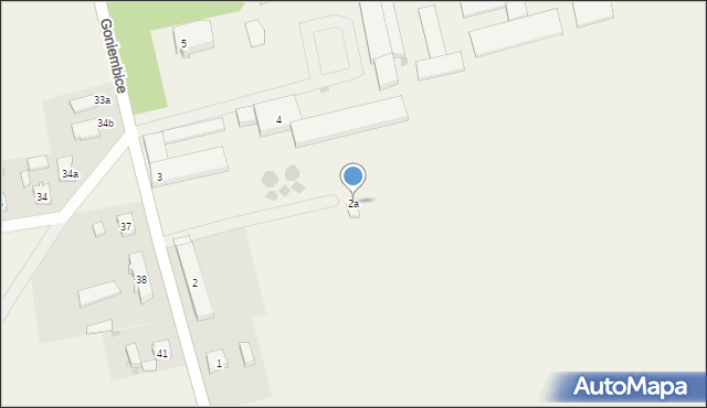 Goniembice, Goniembice, 2a, mapa Goniembice
