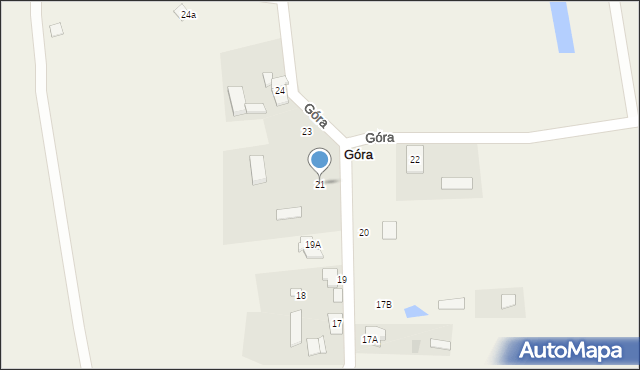 Góra, Góra, 21, mapa Góra