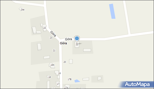 Góra, Góra, 22, mapa Góra