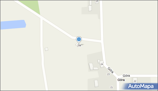 Góra, Góra, 24a, mapa Góra