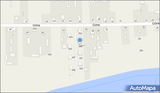 Góra, Góra, 39B, mapa Góra