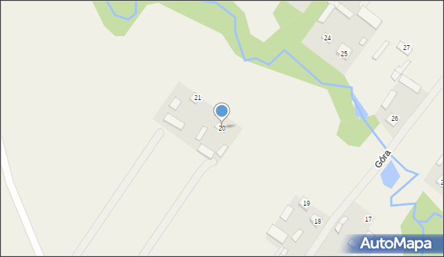 Góra, Góra, 20, mapa Góra