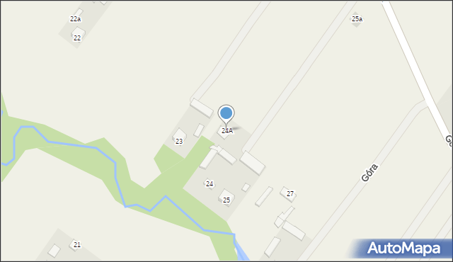 Góra, Góra, 24A, mapa Góra