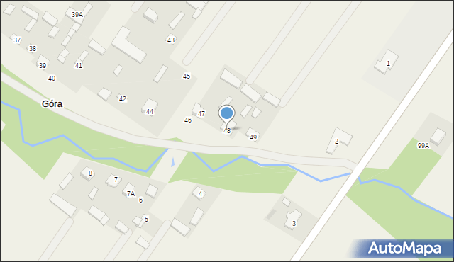 Góra, Góra, 48, mapa Góra