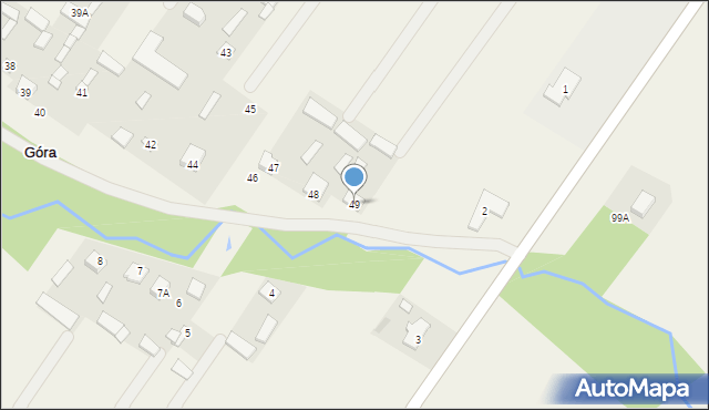 Góra, Góra, 49, mapa Góra