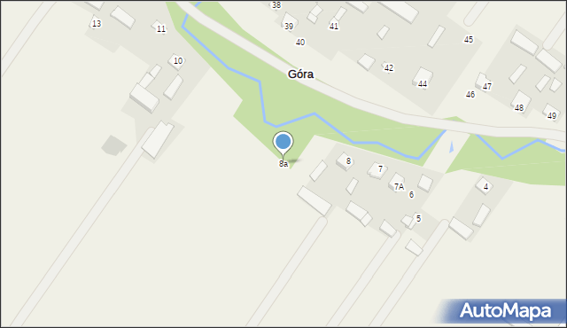 Góra, Góra, 8a, mapa Góra
