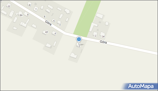Góra, Góra, 2, mapa Góra