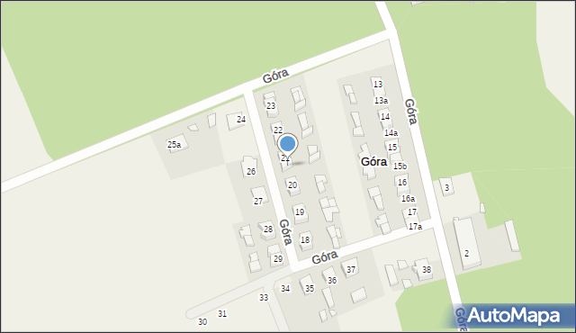 Góra, Góra, 21A, mapa Góra
