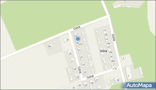 Góra, Góra, 22A, mapa Góra