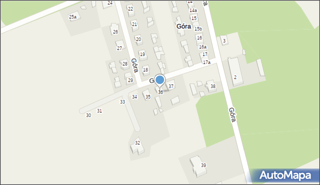 Góra, Góra, 36, mapa Góra