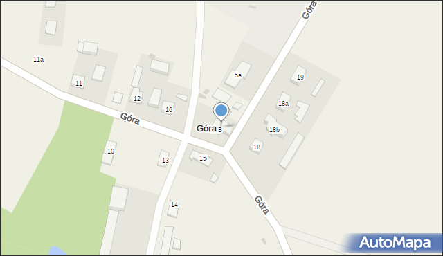 Góra, Góra, 16a, mapa Góra