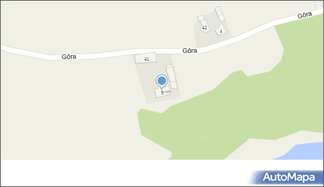 Góra, Góra, 3, mapa Góra