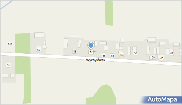 Góra Bałdrzychowska, Góra Bałdrzychowska, 54, mapa Góra Bałdrzychowska