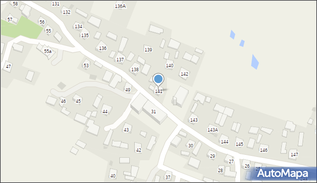 Góra Motyczna, Góra Motyczna, 141, mapa Góra Motyczna