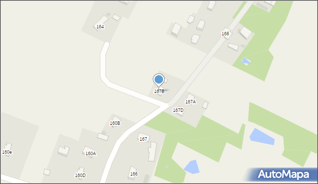 Góra Motyczna, Góra Motyczna, 167B, mapa Góra Motyczna