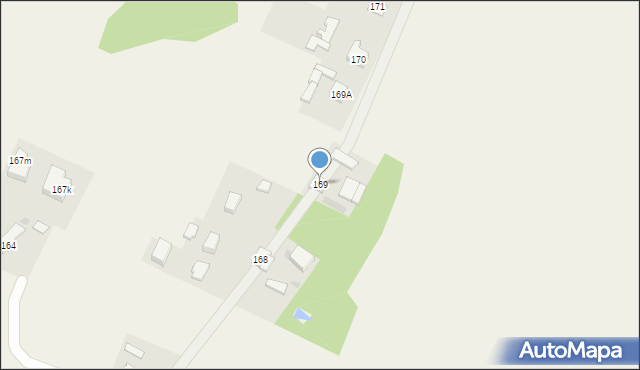 Góra Motyczna, Góra Motyczna, 169, mapa Góra Motyczna