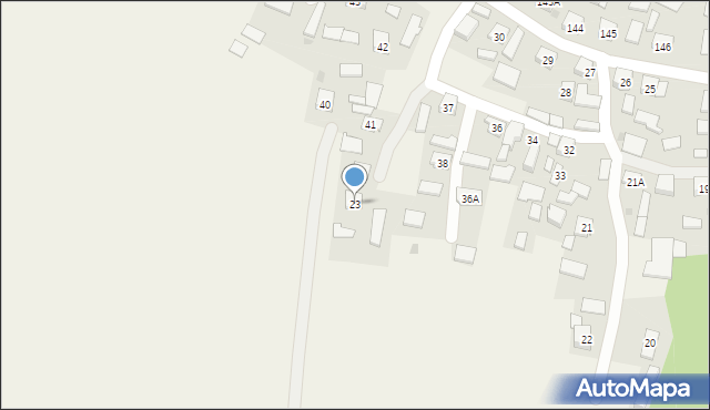 Góra Motyczna, Góra Motyczna, 23, mapa Góra Motyczna