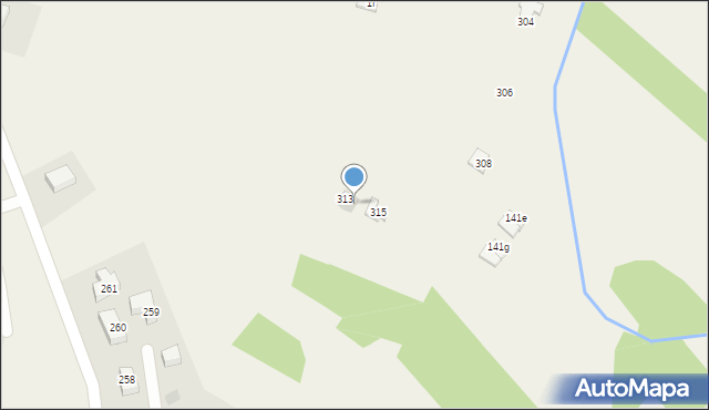 Góra Motyczna, Góra Motyczna, 314, mapa Góra Motyczna