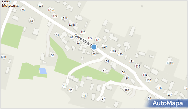 Góra Motyczna, Góra Motyczna, 60, mapa Góra Motyczna