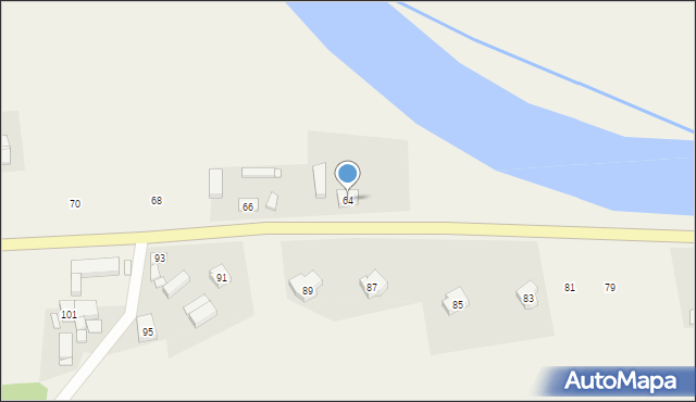 Góra nad Notecią, Góra nad Notecią, 64, mapa Góra nad Notecią