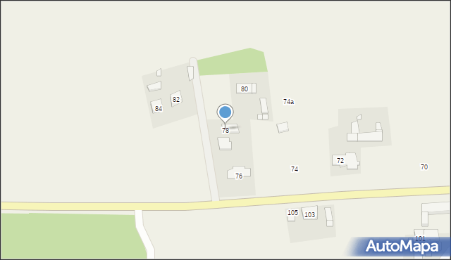 Góra nad Notecią, Góra nad Notecią, 78, mapa Góra nad Notecią