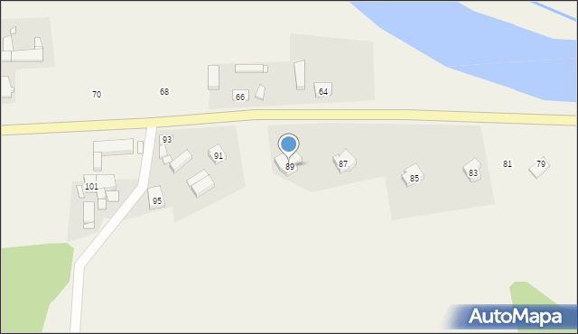 Góra nad Notecią, Góra nad Notecią, 89, mapa Góra nad Notecią