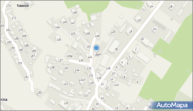 Góra Ropczycka, Góra Ropczycka, 130, mapa Góra Ropczycka