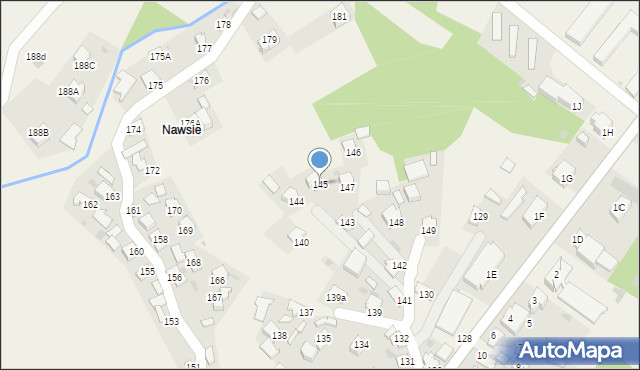 Góra Ropczycka, Góra Ropczycka, 145, mapa Góra Ropczycka