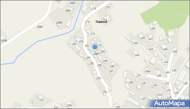 Góra Ropczycka, Góra Ropczycka, 158, mapa Góra Ropczycka