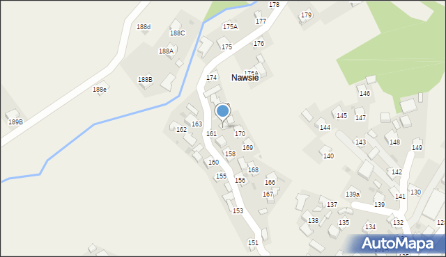 Góra Ropczycka, Góra Ropczycka, 171, mapa Góra Ropczycka