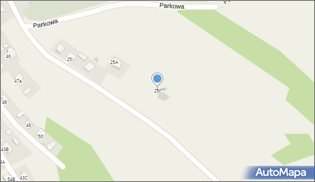Góra Ropczycka, Góra Ropczycka, 25c, mapa Góra Ropczycka