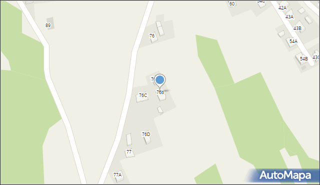 Góra Ropczycka, Góra Ropczycka, 76b, mapa Góra Ropczycka