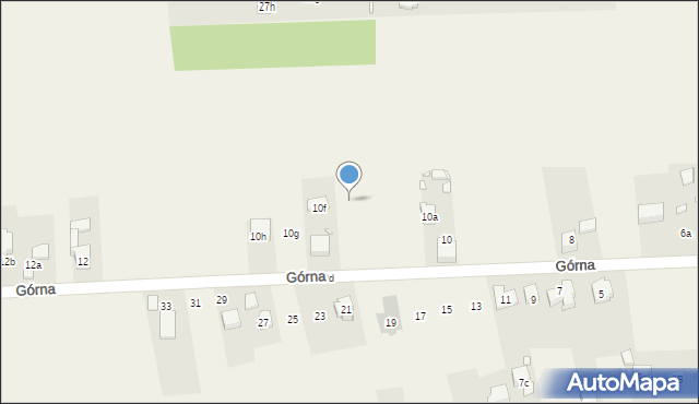 Góra Siewierska, Górna, 10e, mapa Góra Siewierska