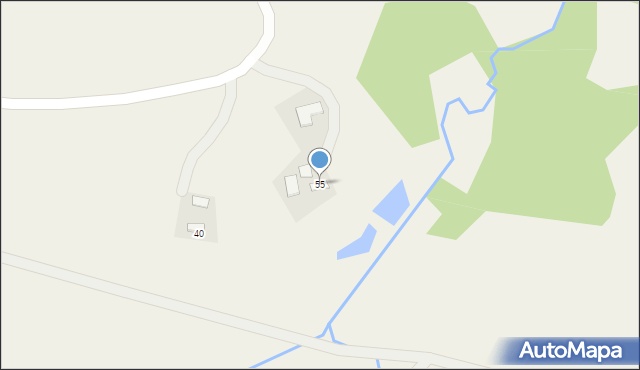 Góra Świętego Jana, Góra Świętego Jana, 55, mapa Góra Świętego Jana