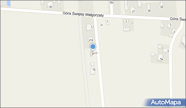 Góra Świętej Małgorzaty, Góra Świętej Małgorzaty, 1h, mapa Góra Świętej Małgorzaty