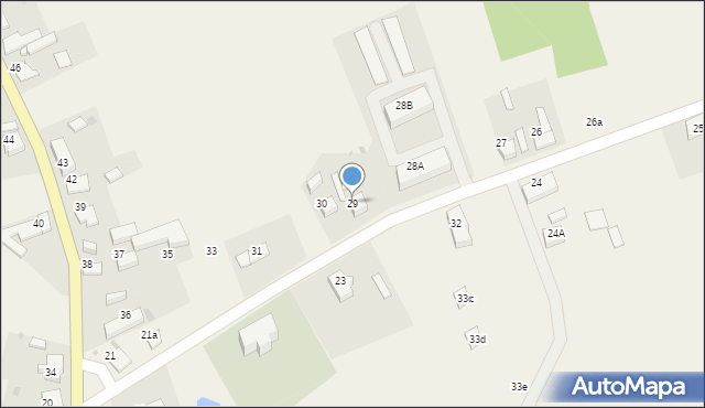 Goraj, Goraj, 29, mapa Goraj
