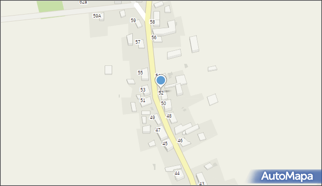 Goraj, Goraj, 52, mapa Goraj