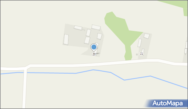Gorajec, Gorajec, 20, mapa Gorajec