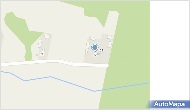 Gorajec, Gorajec, 22, mapa Gorajec