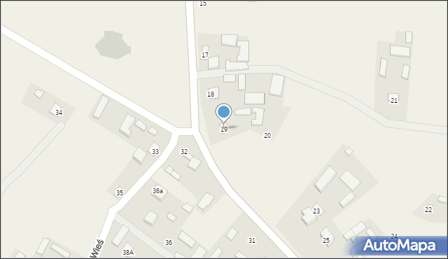 Gorajec-Stara Wieś, Gorajec-Stara Wieś, 19, mapa Gorajec-Stara Wieś