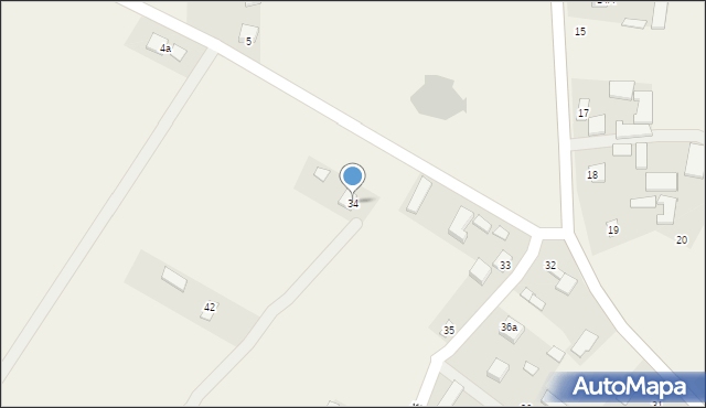 Gorajec-Stara Wieś, Gorajec-Stara Wieś, 34, mapa Gorajec-Stara Wieś